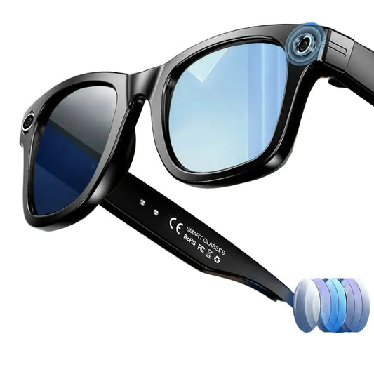 Smart AI Camera Glasses – 8MP HD Photo/Video Waterproof (5 types available) - 9eight5