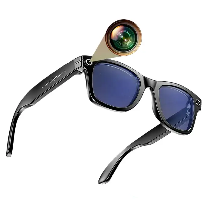 Smart AI Camera Glasses – 8MP HD Photo/Video Waterproof (5 types available) - Blue Light / Smart Glass - 9eight5