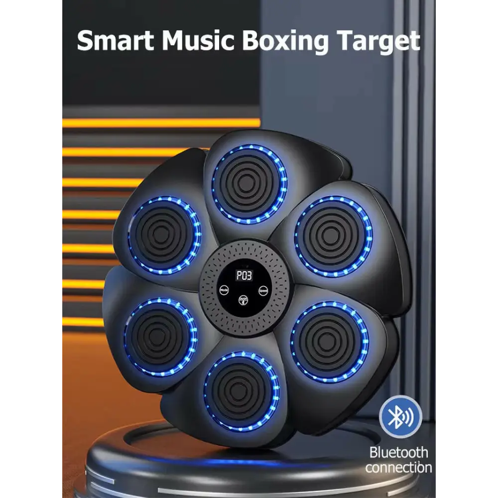 Smart Bluetooth Wall-Mounted Boxing Trainer with Music Integration for Home and Gym