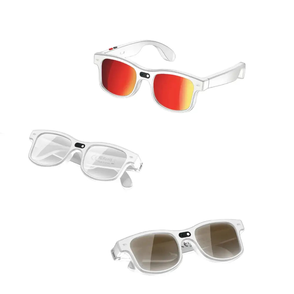 Smart Cycling Glasses – 8MP Camera Bluetooth Calling Translation - 9eight5