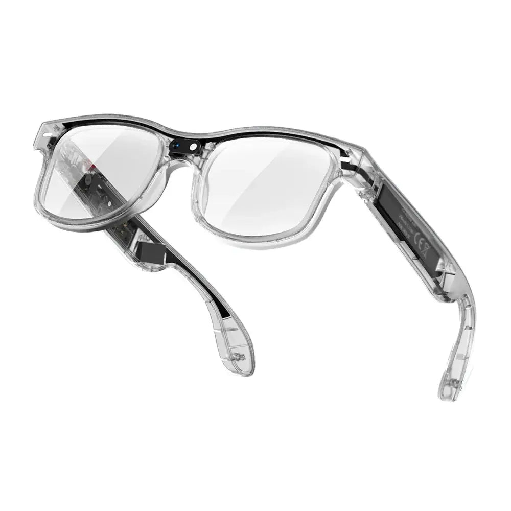 Smart Cycling Glasses – 8MP Camera Bluetooth Calling Translation - Transparent / Smart Glass - 9eight5