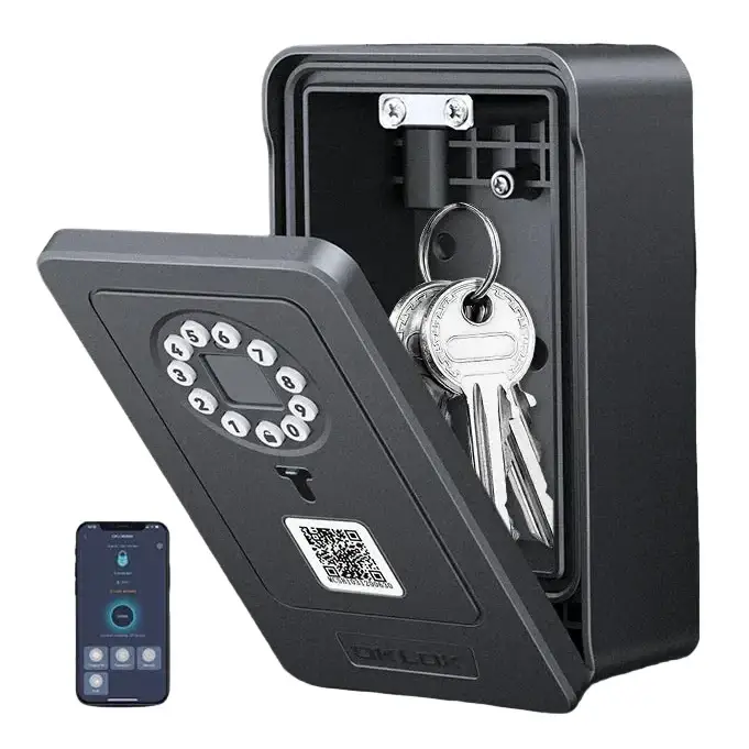 Smart Fingerprint Key Lock Box (different models available) - SS