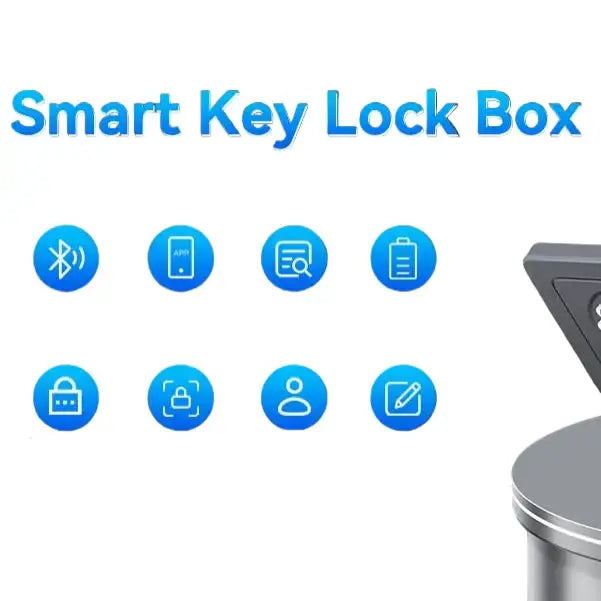 Smart Fingerprint Key Lock Box (different models available) - SS
