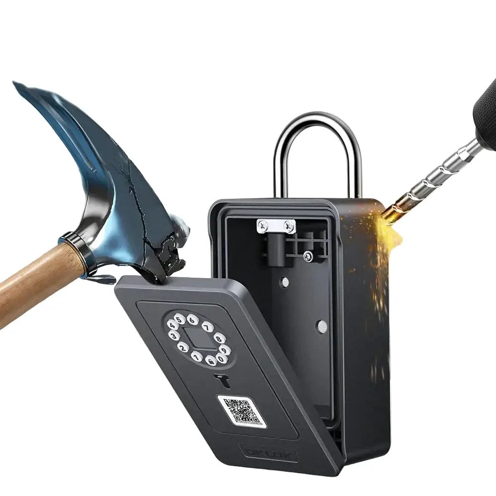 Smart Fingerprint Key Lock Box (different models available) - SS