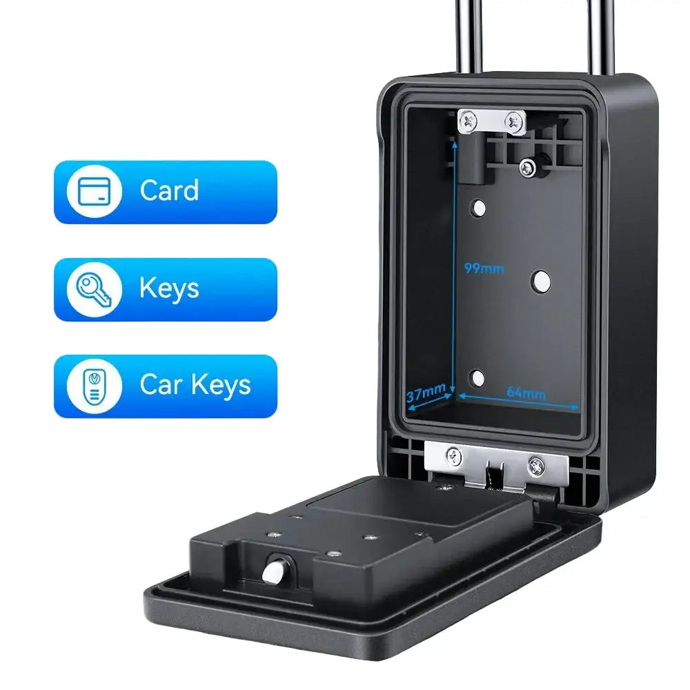 Smart Fingerprint Key Lock Box (different models available) - SS