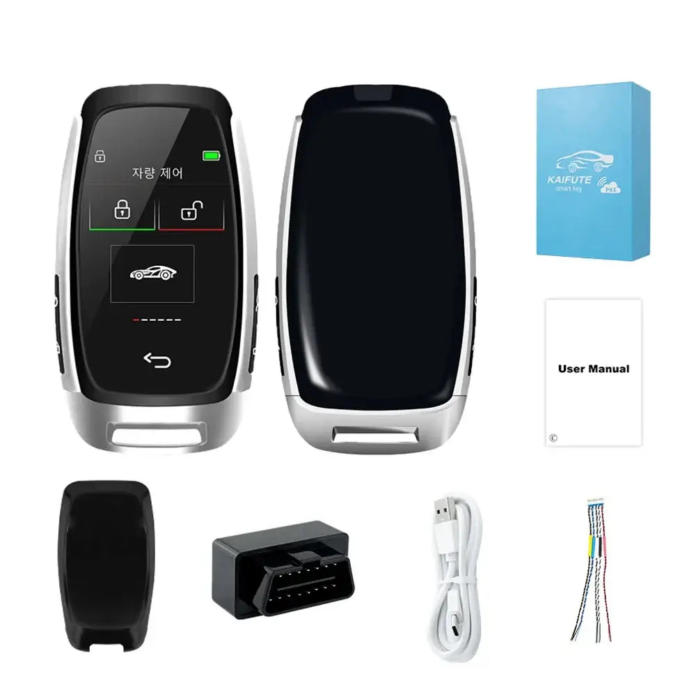 Smart Key Display Key – Universal Modified (different sets available) - Silver No locator / Smart Key - HBC