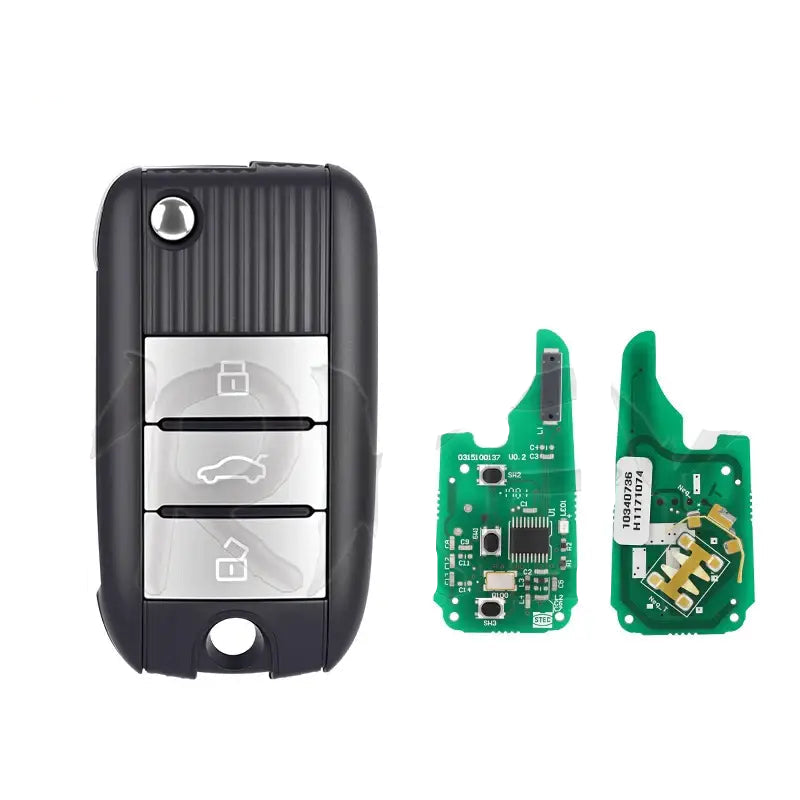 Smart Remote Key for MG HS ZTS ZS MG3 MG6 MG5 RX5 RX8 I5 I6 Flip Folding Key Case 433Mhz with ID47 Chip (7953) Car Key