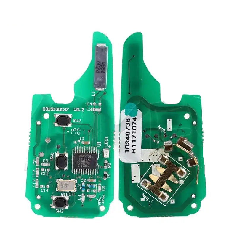 Smart Remote Key for MG HS ZTS ZS MG3 MG6 MG5 RX5 RX8 I5 I6 Flip Folding Key Case 433Mhz with ID47 Chip (7953) Car Key