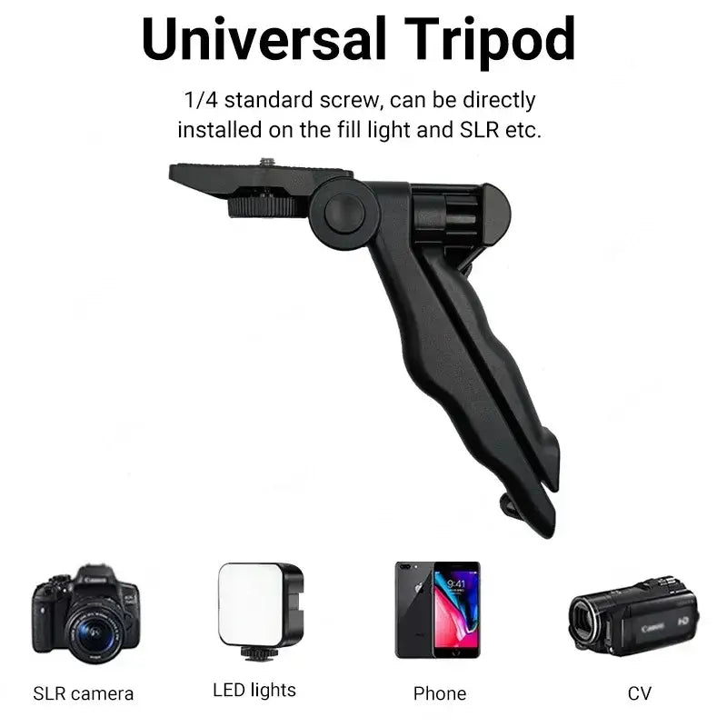 Smartphone Video Kit with Mic LED Light & Tripod (2 types available) - 9eight5