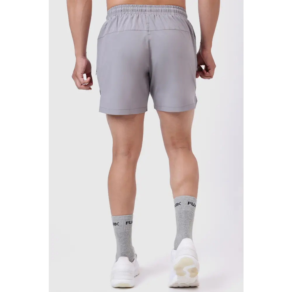 Snap Colourblock Shorts Black - Shorts