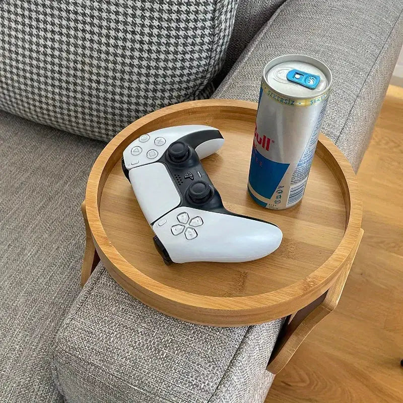 Sofa Armrest Clip-on Tray Table - SS