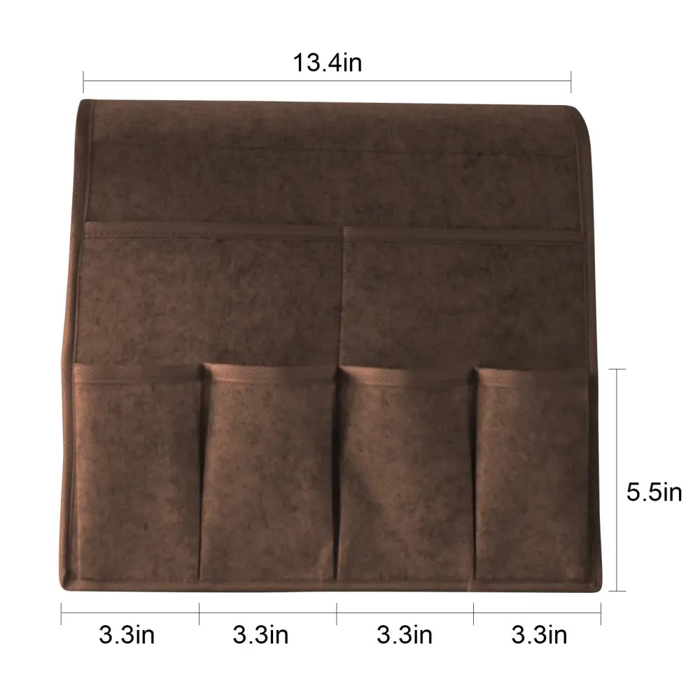 Sofa Armrest Organizer Non Slip Recliner Organizer with 7 Pockets Sofa Arm Chair Caddie for TV Remote Phone Magazine