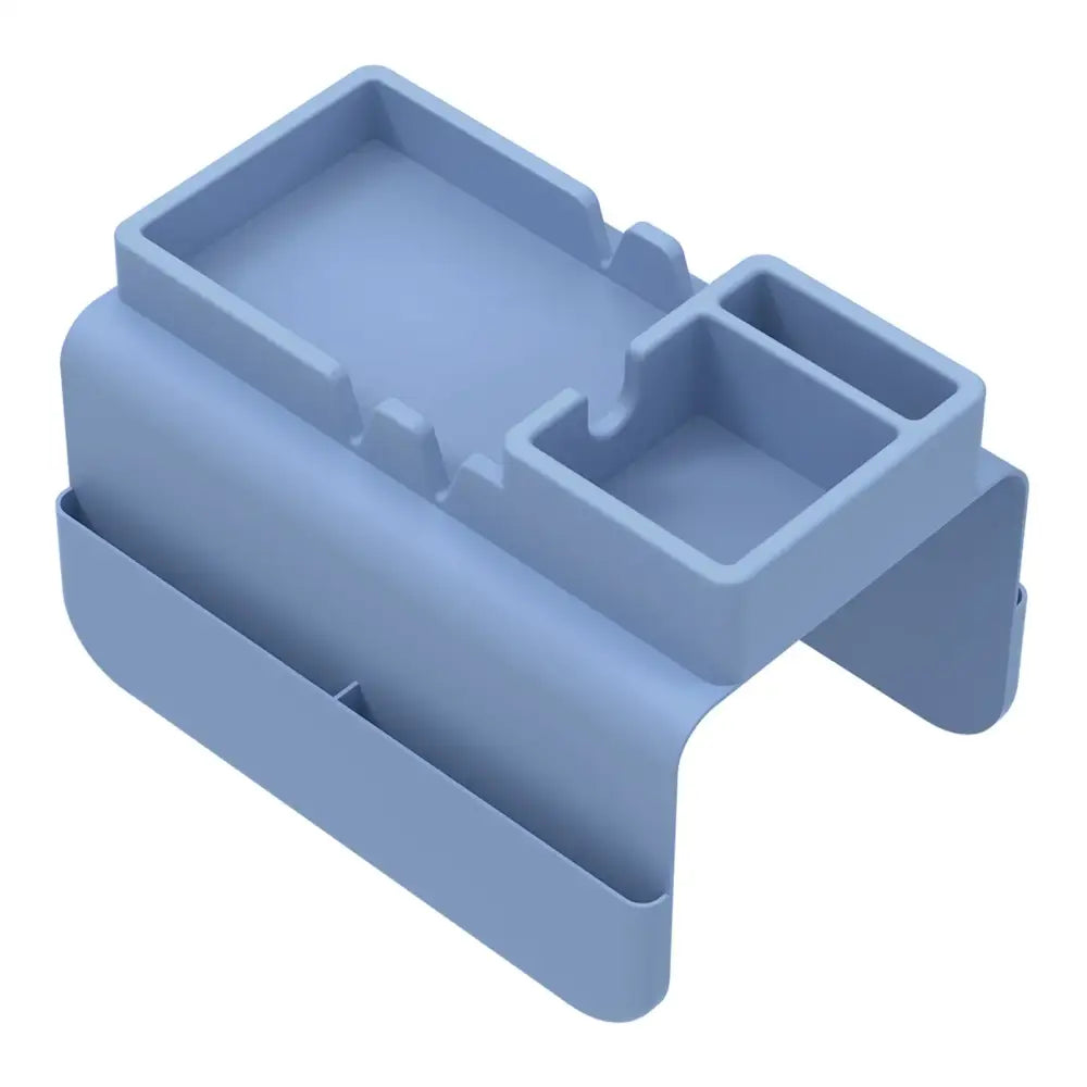 Sofa Cup Holder Silicone Sofa Armrest Tray with Side Pocket Dual Slot Beverage Snack Storage Phone Remote Control