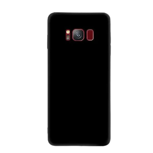 Soft Silicone Cover for Samsung Galaxy Note & S Series (Black) - 9eight5