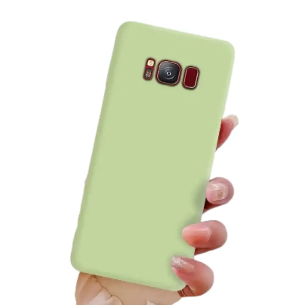 Soft Silicone Cover for Samsung Galaxy Note & S Series (Green) - 9eight5