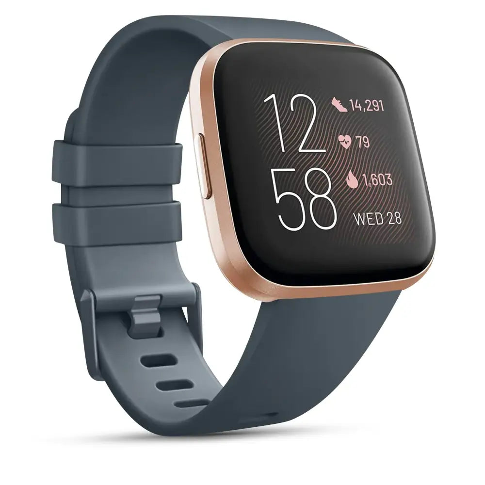 Soft Silicone Sport Band for the Fitbit Versa 1 (available in 26 colours) - Rock Color / Large / Fitbit Versa 1 - TWS