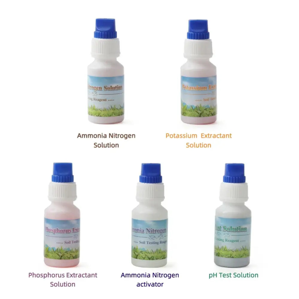 Soil Test Kit for pH NPK & Nutrients for Garden & Farm - HBC