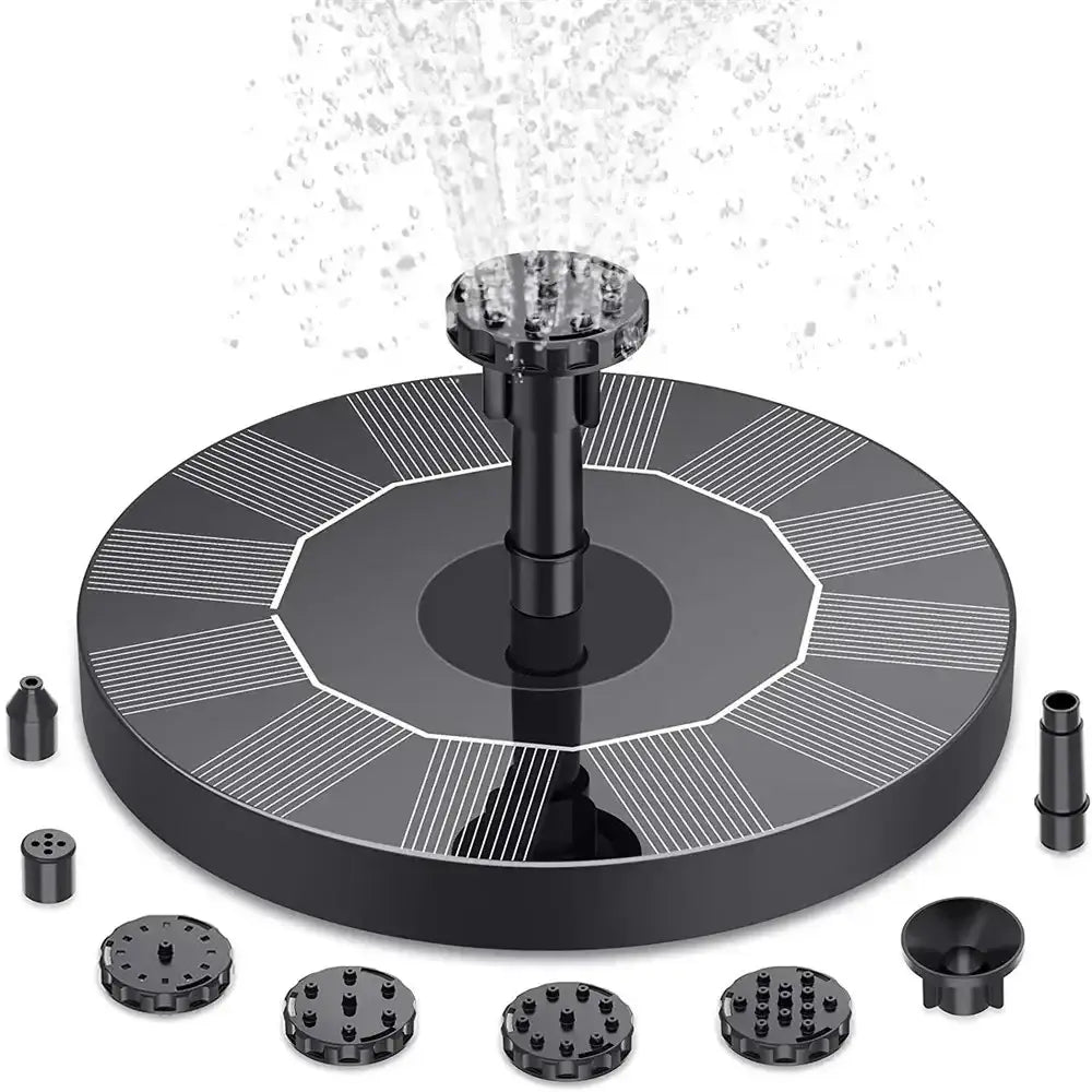 Solar Fountain Floating Pump – 13/16/18cm - 13cm - SS