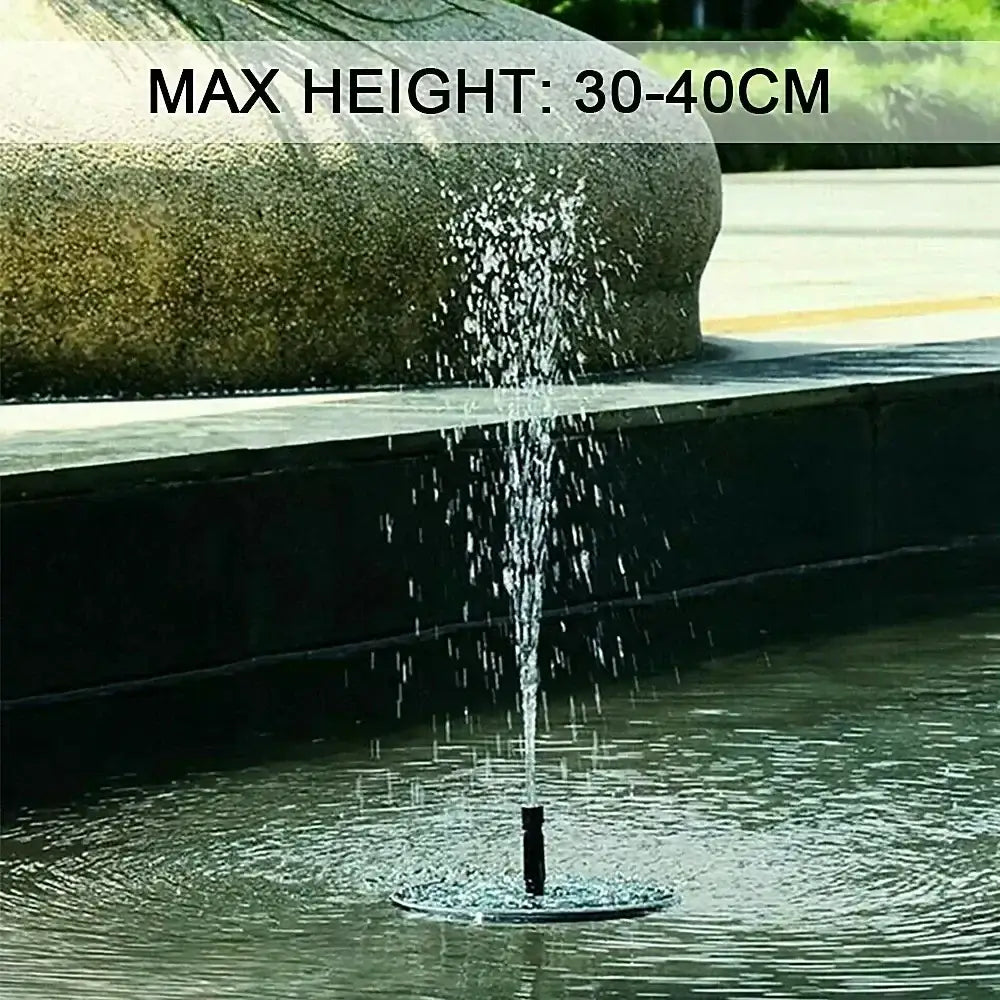 Solar Fountain Floating Pump – 13/16/18cm - SS