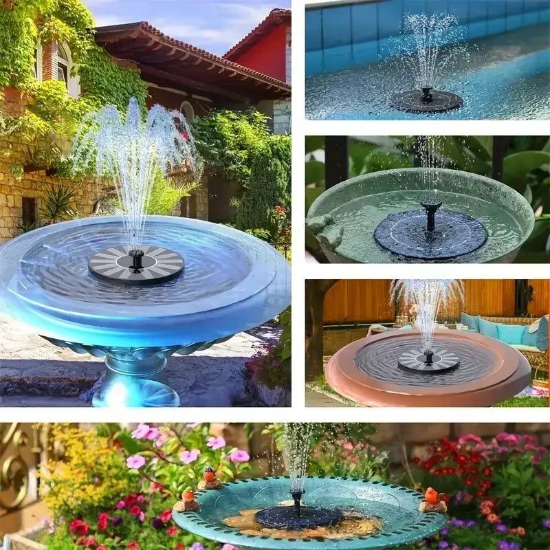 Solar Fountain Floating Pump – 13/16/18cm - SS