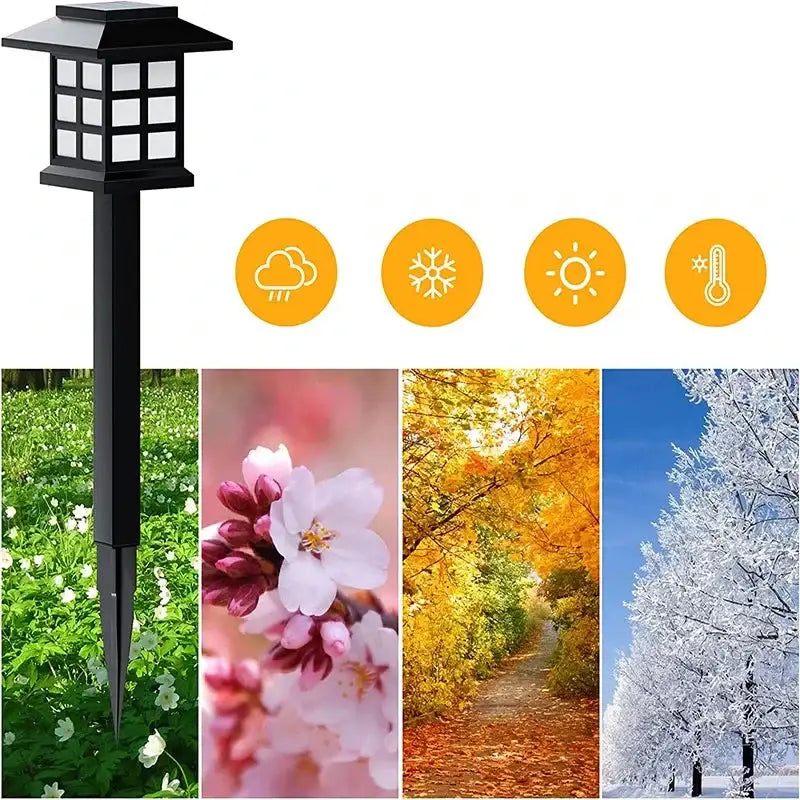 Solar LED Pathway Lights (2/4/6/8Pcs) - SS