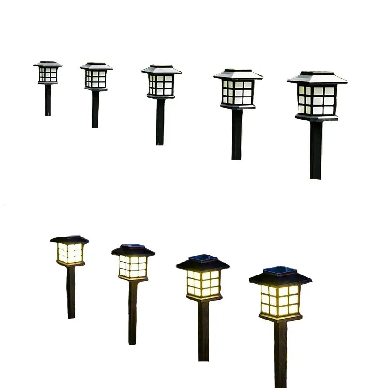Solar LED Pathway Lights (2/4/6/8Pcs) - SS