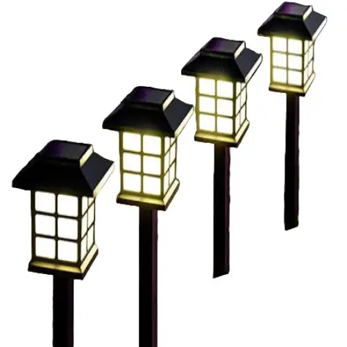 Solar LED Pathway Lights (2/4/6/8Pcs) - SS