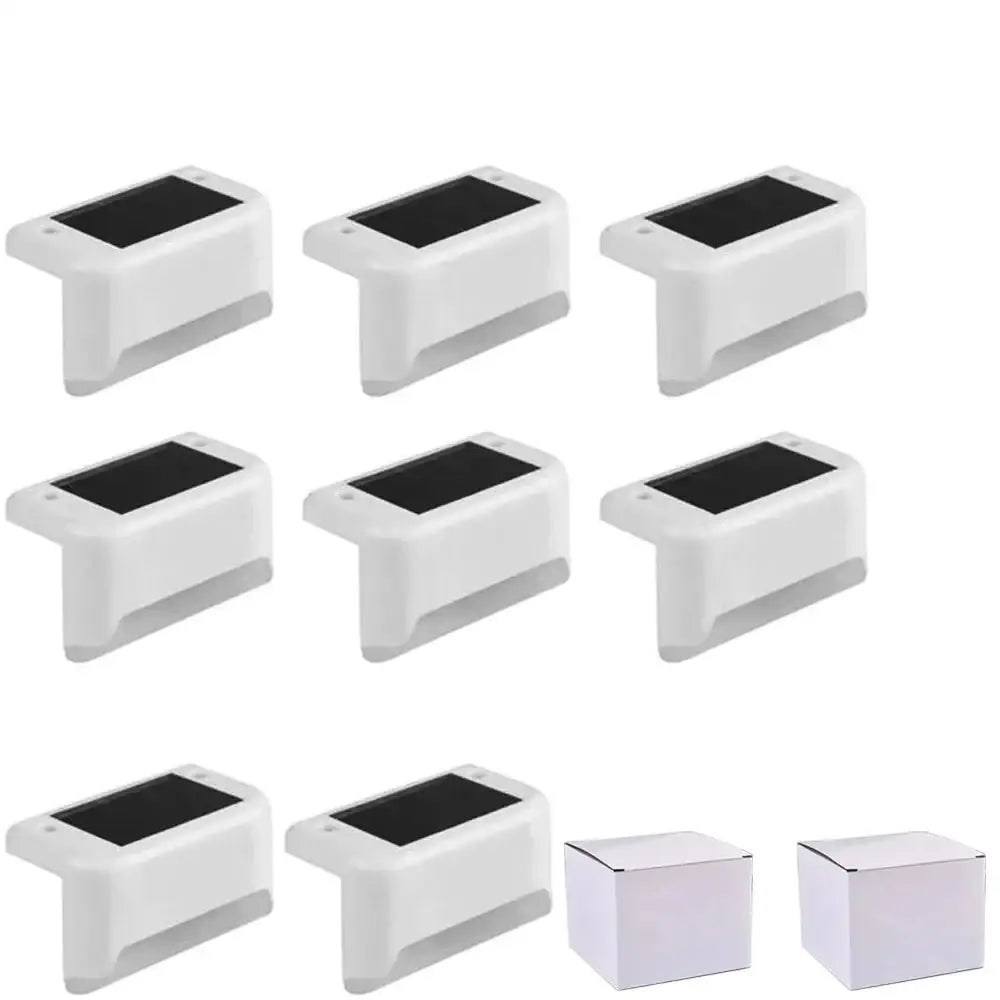 Solar LED Waterproof Outdoor Lights (4/8/16/32 Pack) - White 8pcs / White Light - SS