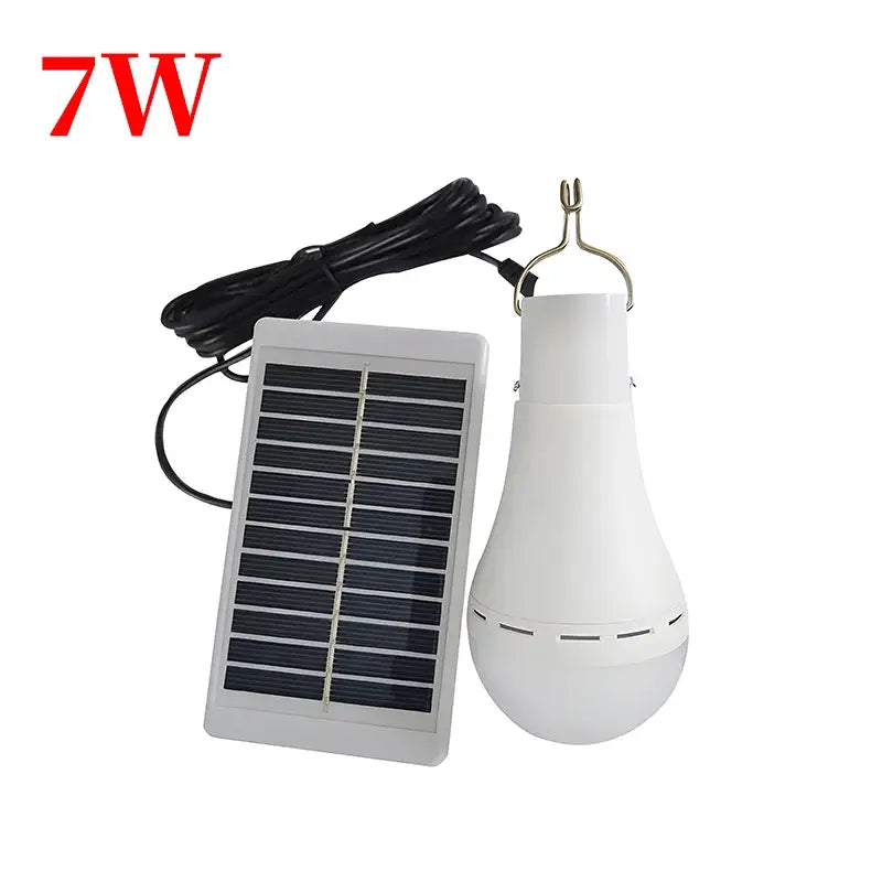 Solar Light Waterproof USB Charged Hanging Emergency Sunlight Powered Lamp Outdoor Camping Tent Lights Emergency Light