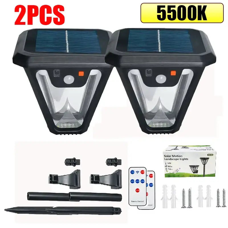 Solar Pathway Lights with Motion Sensor - SS