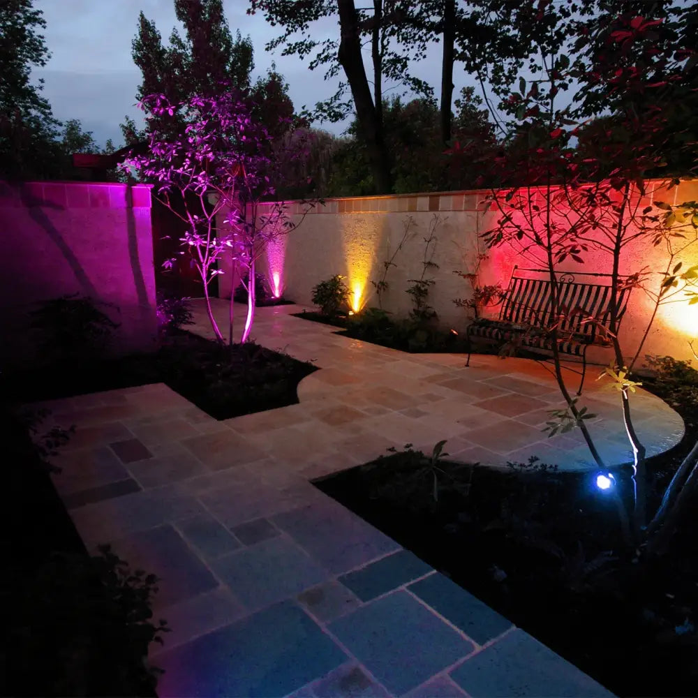 Solar Powered Spotlight IP65 Solar LED Light Outdoor Landscape Yard Garden Tree Separately Lamp Aluminum Anti Rust