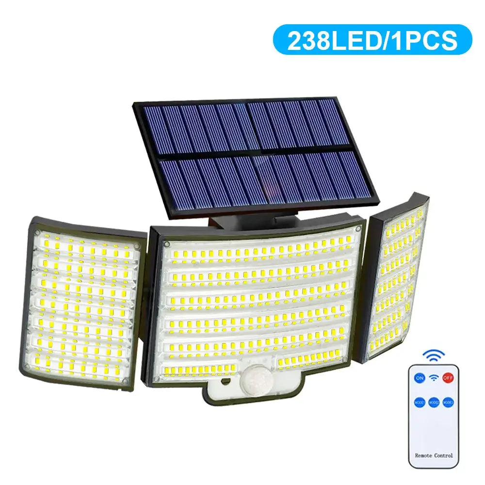 Solar Security Light – Motion Sensor (Waterproof) - 238LED 1PC - SS