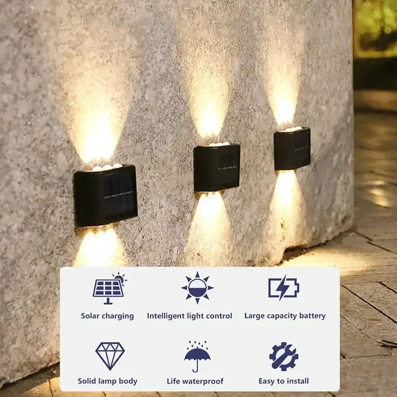 Solar Wall Lamp (different colours available) - SS