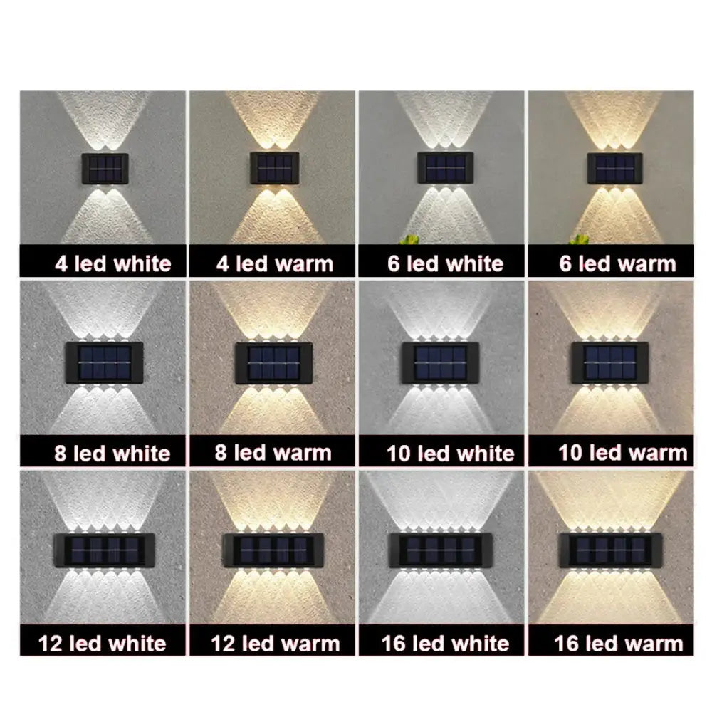 Solar Wall Lamp (different colours available) - SS