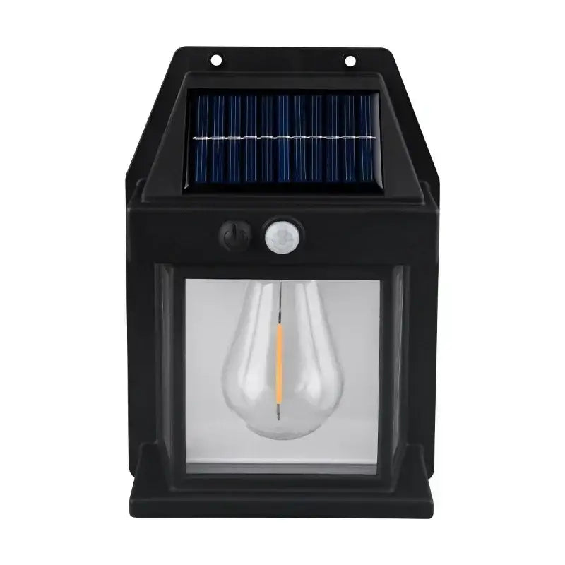 Solar Waterproof Outdoor LED Wall Light with Motion Sensor - SS
