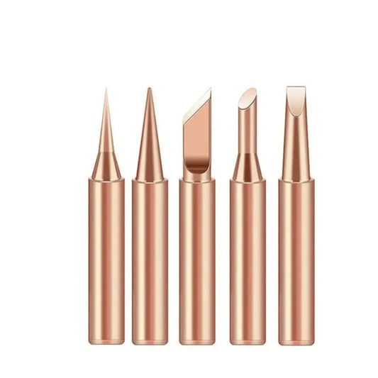 Soldering Iron Copper Tip Set - 900M (5pcs) - 5pcs - HBC