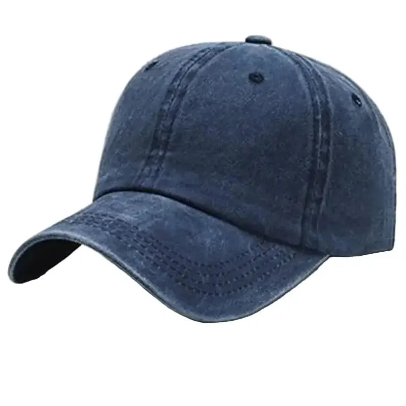 Solid Baseball Cap (5 colours available) - Navy - SS