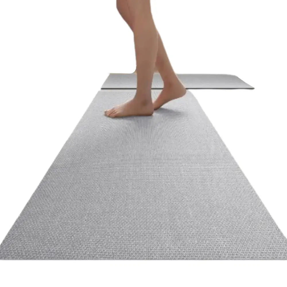 Solid Color Kitchen Mat – Non-Slip & Absorbent (4 colours available) - Gray / 45x120cm - SS