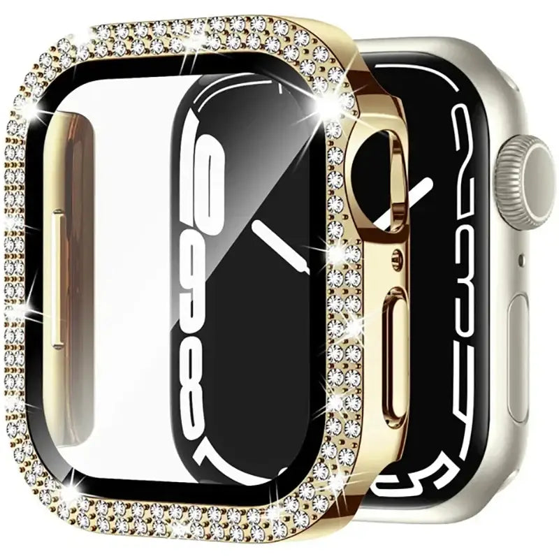 Sparkle Protective Case for the Apple Watch 10 (46mm) Series - Gold / Apple Watch Series 10 (46mm) - TWS