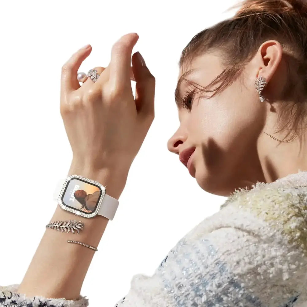 Sparkle Protective Case for the Apple Watch 7 8 & 9 (45mm) Series - TWS