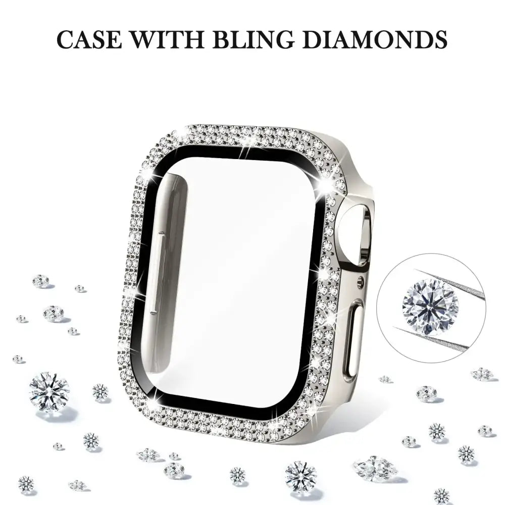 Sparkle Protective Case for the Apple Watch 7 8 & 9 (45mm) Series - TWS