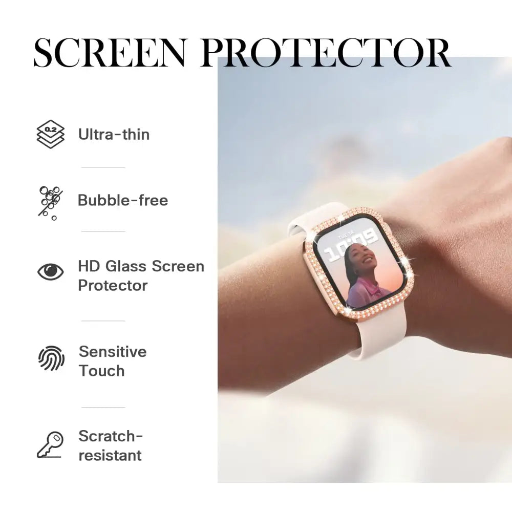 Sparkle Protective Case for the Apple Watch SE (40mm) Series - TWS