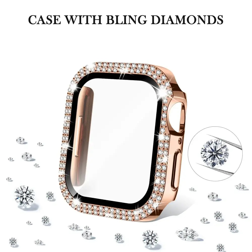 Sparkle Protective Case for the Apple Watch SE (44mm) Series - TWS