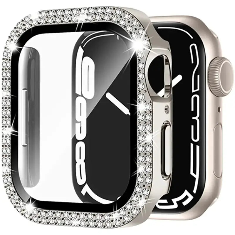 Sparkle Protective Case for the Apple Watch Series 10 (42mm) - Starlight / Apple Series 10 (42mm) - TWS