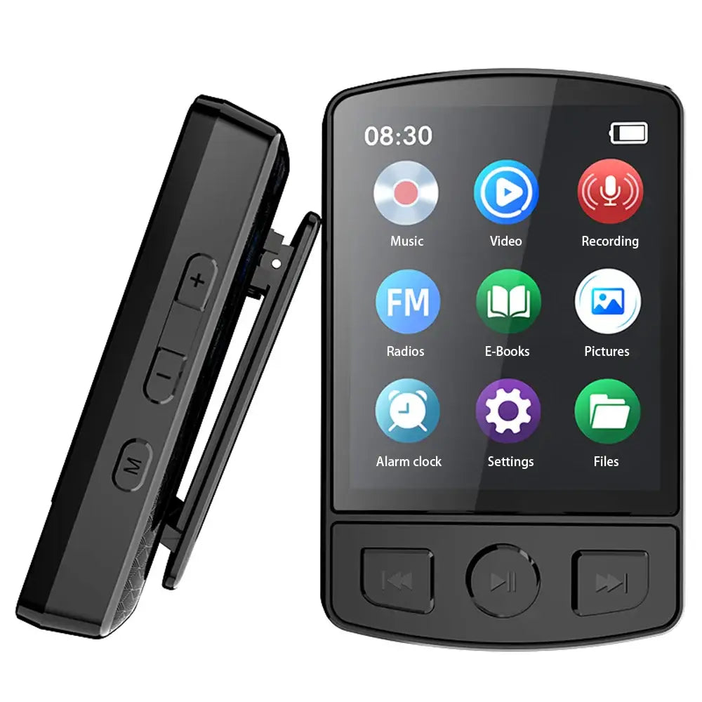 Sports Clip MP3 Player with Recording - Black / MP3 Player - SS