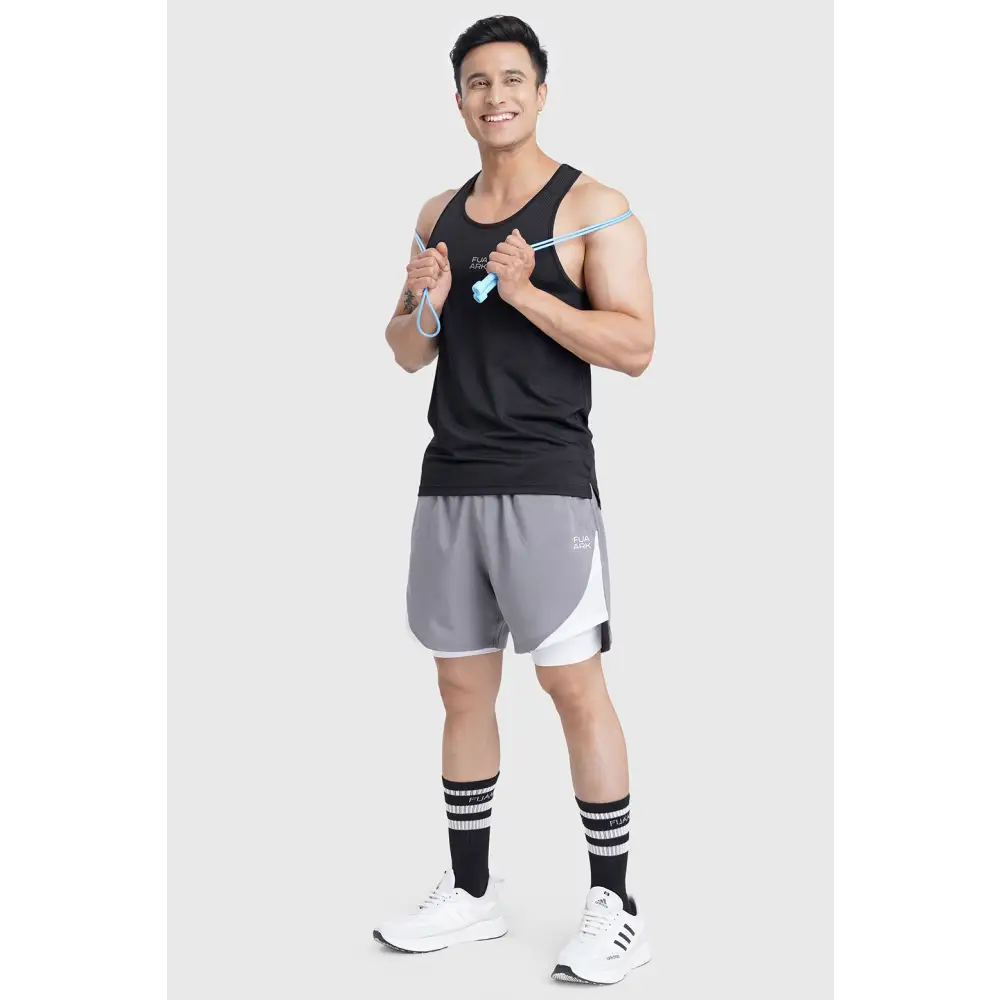 Sprint Running Tank Black - Vest