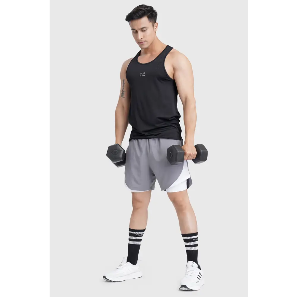 Sprint Running Tank Black - Vest