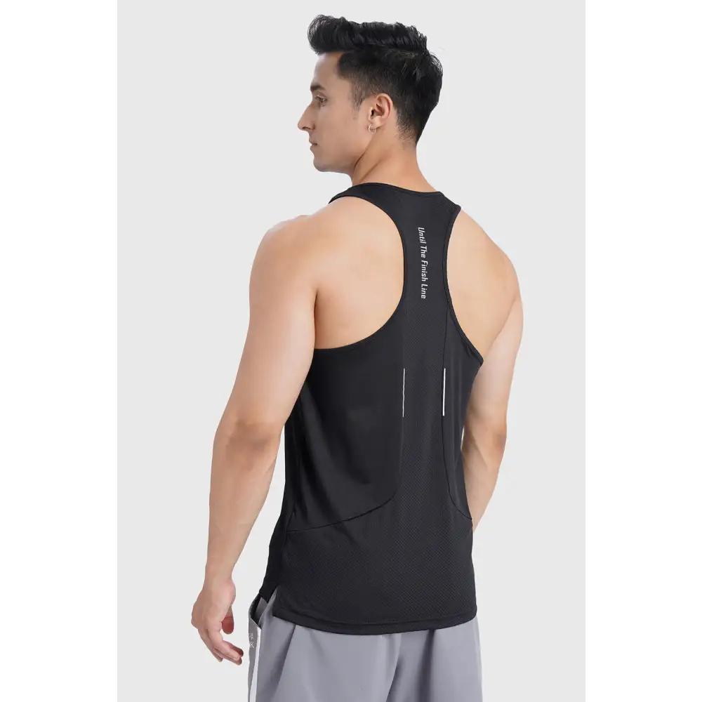 Sprint Running Tank Black - Vest