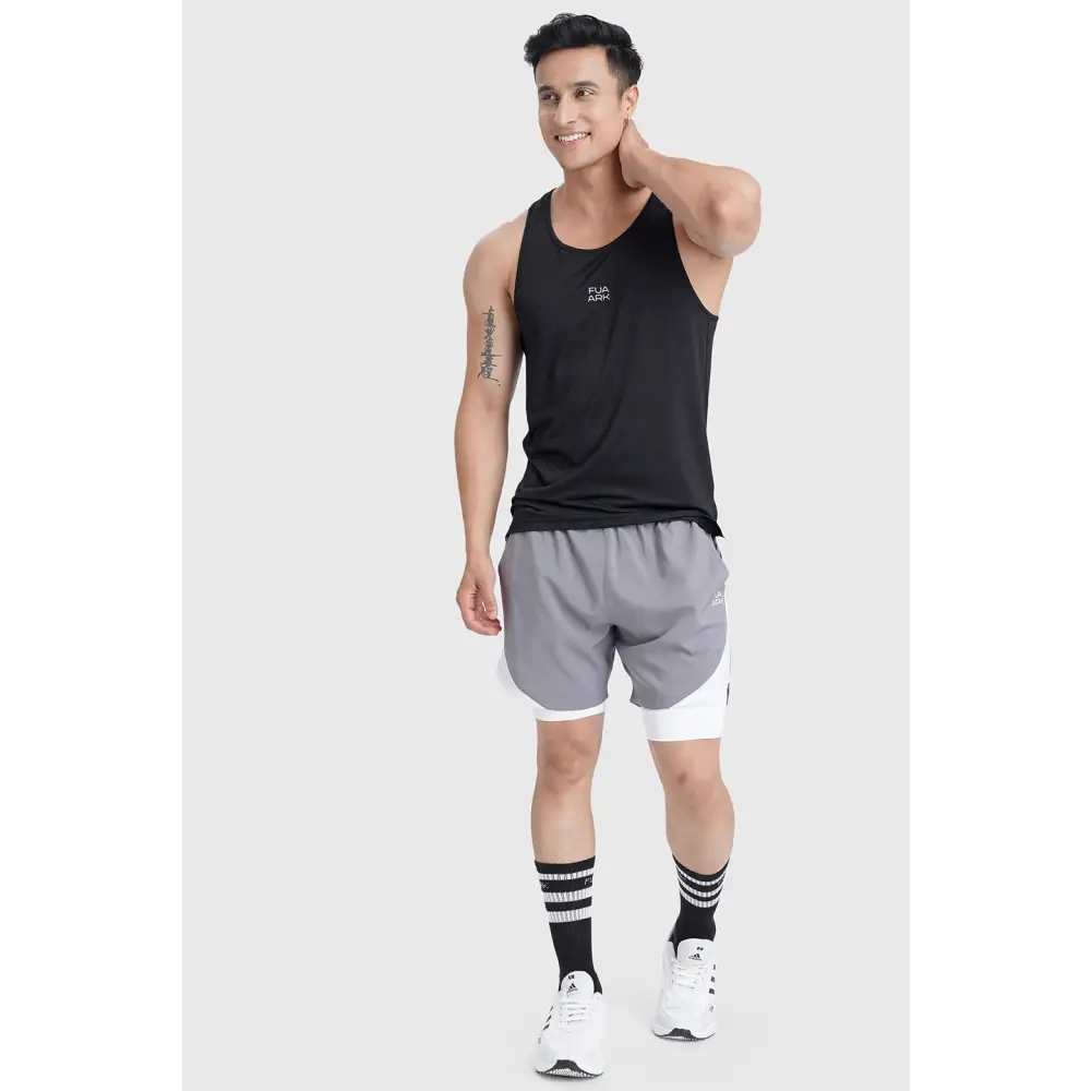 Sprint Running Tank Black - Vest