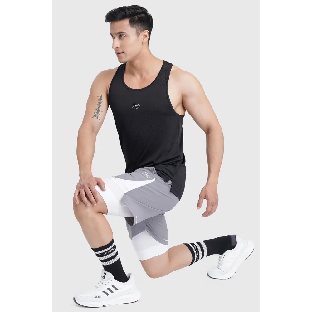 Sprint Running Tank Black - Vest
